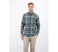 LERROS Karo-Flanellhemd, smart und lässig - Nordic Olive XXXL