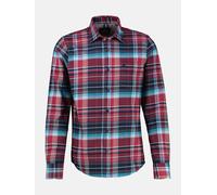 LERROS Karo Flannelhemd - weich und stylisch - Maple Red XXXL