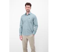 LERROS Langarmhemd mit Karomuster aus 100% Baumwolle - Ice Blue XXXL