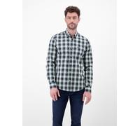 LERROS Karohemd mit Kentkragen und Brusttasche - Basalt Grey XXXL