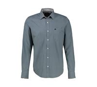 LERROS Langarmhemd mit Karomuster aus 100% Baumwolle - Arctic Blue L