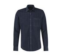 LERROS Regular Fit Freizeithemd aus Cord mit Kentkragen in Marine, Größe L