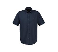 LERROS Kurzarmhemd im Knitterlook - Classic Navy M