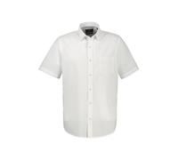 LERROS Lässiges Kurzarmhemd aus Baumwolle mit Streifenstruktur - White XL