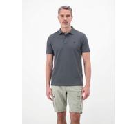 LERROS Klassisches Poloshirt für Herren in *Cool & Dry* Piquéqualität - Lava Grey M