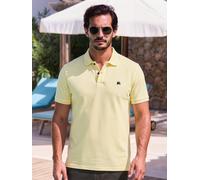 LERROS Klassisches Poloshirt für Herren in *Cool & Dry* Piquéqualität - Lemon Water XXXL