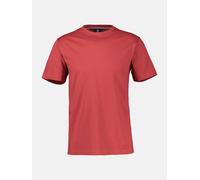 LERROS Klassisches Rundhals Herren T-Shirt - Muted Red S