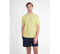 LERROS Klassisches T-Shirt aus reiner Baumwolle mit Rundkragen - Lemon Water XL