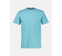 LERROS Klassisches T-Shirt aus reiner Baumwolle mit Rundkragen - Reef Blue XXL