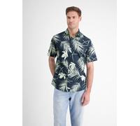 LERROS Kurzärmeliges Herrenhemd, Hawaiian-Style - Classic Navy M