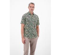 LERROS Kurzarmhemd aus 100 % Baumwolle, floral bedruckt - Mint Water XXXL