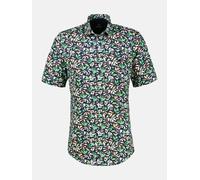 LERROS Kurzarmhemd floral bedruckt, grosse Größen - Mint Water 6XL