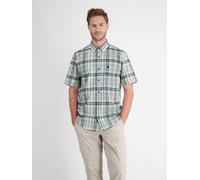 LERROS Kurzarmhemd für Herren, groß kariert - Coastal Sea Blue S