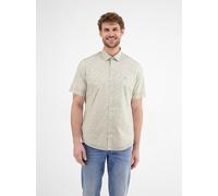LERROS Halbarmhemd, sommerlich gemustert - White XL