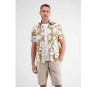LERROS Kurzarmhemd im Hawaiian-Style - Desert Sand S