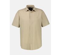 LERROS Kurzarmhemd im Knitterlook - Gravel Beige L