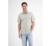 LERROS Kurzarmhemd in Seersuckerqualität - Tinted Grey M