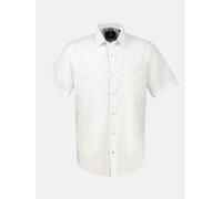 LERROS Kurzarmhemd, unifarben in großen Größen - Broken White 5XL