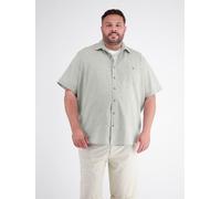 LERROS Kurzarmhemd, unifarben in großen Größen - Storm Grey 3XL