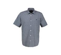 LERROS Kariertes Kurzarmhemd in Seersuckerqualität - Classic Navy XXXL