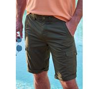 LERROS Lässige Herren Cargo-Bermuda, sommerlich leicht - Deep Olive 33