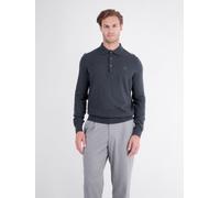 LERROS Langarm Polo aus Baumwollstrick mit flexiblen Rippbündchen - Classic Navy L