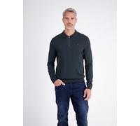 LERROS Langarm-Poloshirt Herren Viskose blau, S