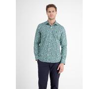 LERROS Langarmhemd für Herren, floral bedruckt - Sage Green S