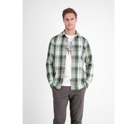 LERROS Langarmhemd Herren Regular Fit Baumwolle oliv, XXXL