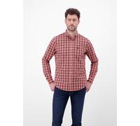LERROS Karohemd mit Button-Down-Kragen - Vivid Red L