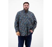 LERROS Langarmhemd mit Button-down-Kragen - Classic Navy 3XL