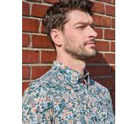 LERROS Langarmhemd mit floralem Alloverprint - White XL