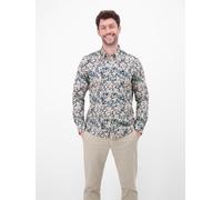 LERROS Langarmhemd mit floralem Alloverprint - White XXL