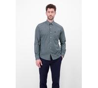 LERROS Langarmhemd mit Karomuster aus 100% Baumwolle - Arctic Blue M