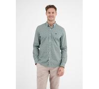 LERROS Langarmhemd mit modischem Print - Coastal Blue S