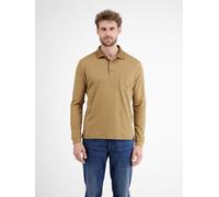 LERROS Langarm-Poloshirt Herren braun, XXL