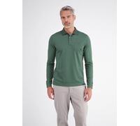 LERROS Legeres Langarm-Polo aus Mischgewebe mit Brusttasche - Cedar Green XXL