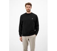 LERROS Legeres Sweatshirt mit Rundkragen aus weichem Baumwollmix - Black M