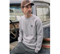 LERROS Legeres Sweatshirt mit Rundkragen aus weichem Baumwollmix - Platinum Grey Melange XXXL