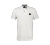 LERROS Maskulines Poloshirt aus Baumwolle mit griffiger Struktur - Broken White XXL