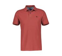 Poloshirt LERROS "LERROS Klassischer Polostyle in *Cool & Dry* Piquéqualität", Herren, Gr. L, earth rot, 60% Baumwolle, 40% Polyester, Kurzarm, Shirts (81545102-L) earth rot