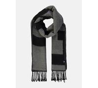 LERROS Logo-Jacquardschal aus recycelter Kunstfaser - Basalt Grey PCK
