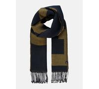 LERROS Logo-Jacquardschal aus recycelter Kunstfaser - Classic Navy PCK