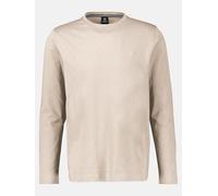 LERROS Longsleeve in Grossen Grössen - Offwhite 4XL