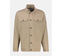 LERROS Maskulines Overshirt aus bequemem Baumwollmischgewebe - Gravel Beige XXL