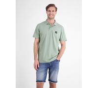 LERROS Maskulines Poloshirt aus Baumwolle mit griffiger Struktur - Bay Green L