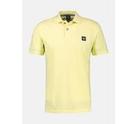 LERROS Maskulines Poloshirt mit griffiger Struktur in großen Größen - Lemon Water 4XL