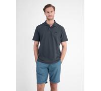 LERROS Maskulines Poloshirt mit griffiger Struktur - Lava Grey XXXL