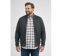 LERROS Melange-Strickjacke für Herren - Black 6XL