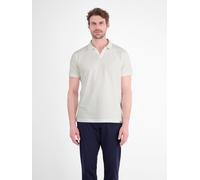 LERROS Modernes Poloshirt mit Jaquard-Muster und knopflosem Kragen - Broken White M